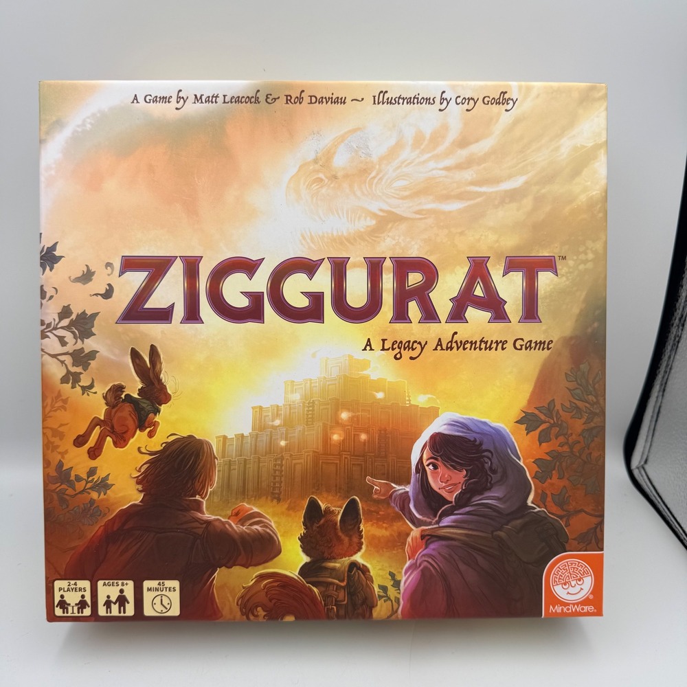 Ziggurat A Legacy Adventure Game Matt Leacock Rob Daviau MindWare New Unopened
